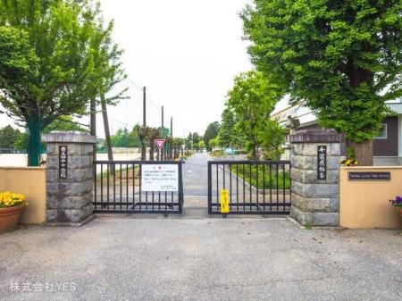 周辺環境　柏市立田中中学校　距離1300m
