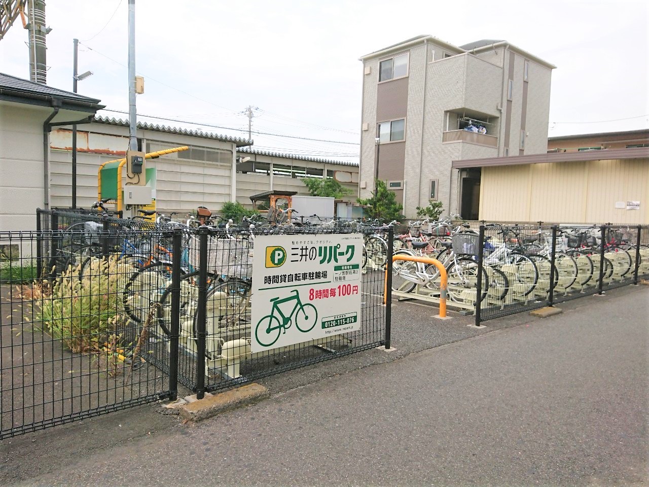 一ノ割駅駅近 新築・中古物件、土地、中古マンション検索　自転車置き場